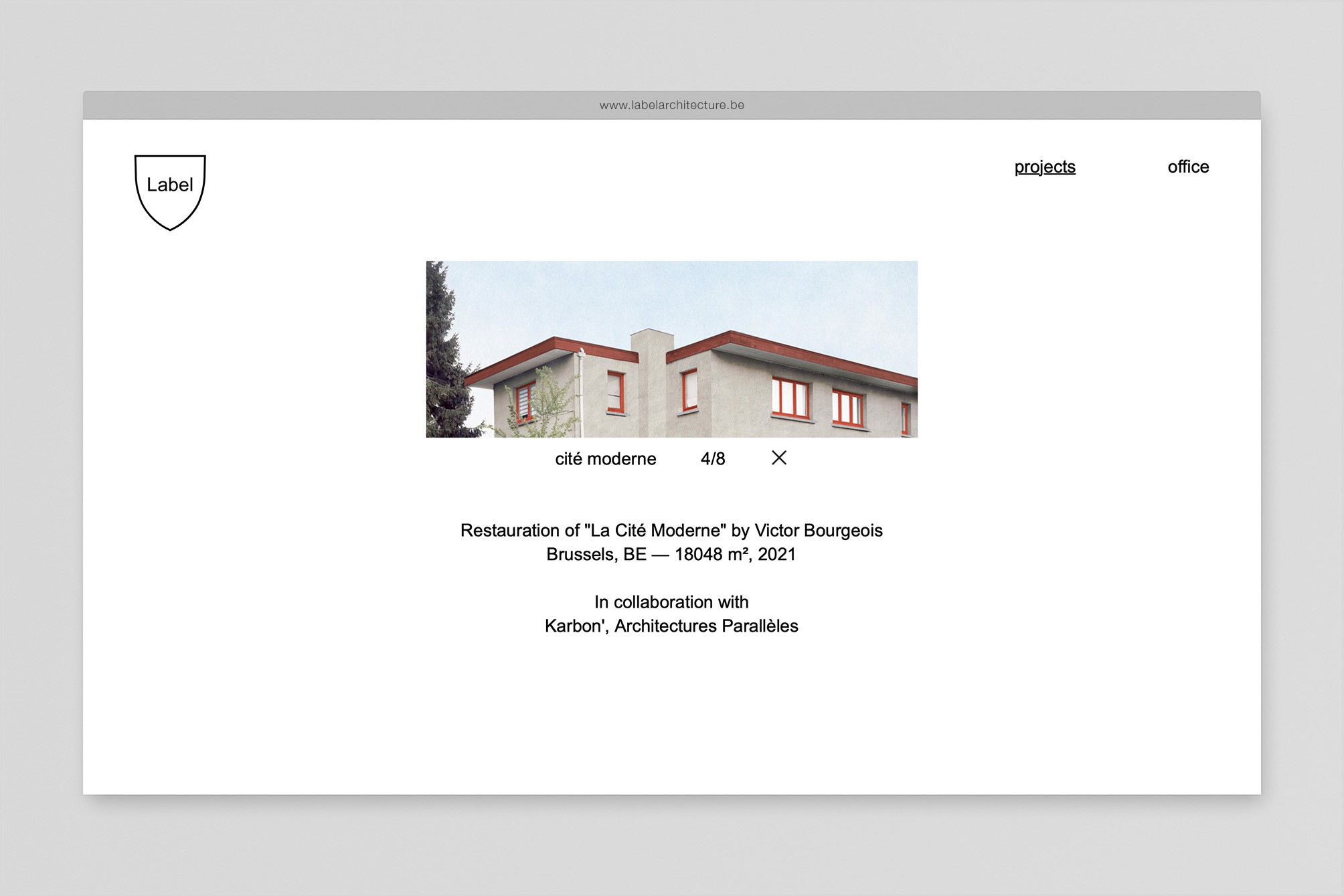 Studio Otamendi Label Architecture Website 05