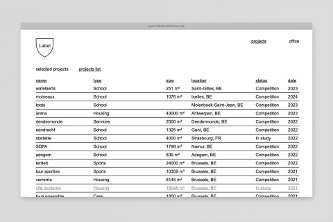 Studio Otamendi Label Architecture Website 06