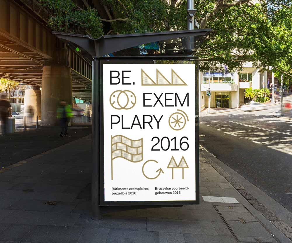 Be Exeplary Poster Mockup