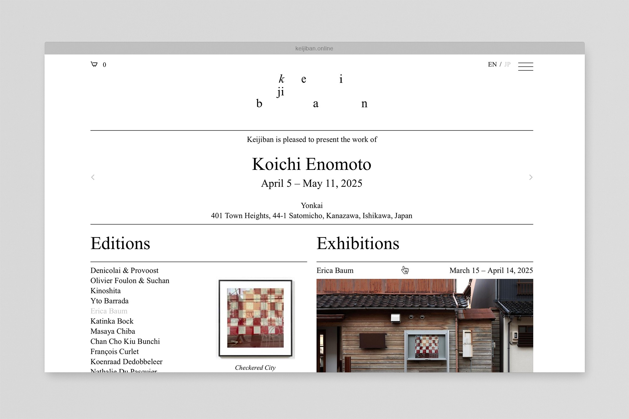Studio Otamendi Keijiban Website 01