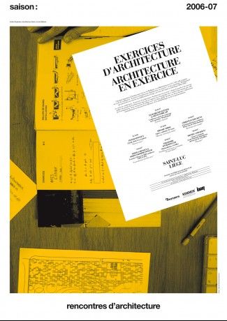 Studio Otamendi Affiche Exercices Architecture